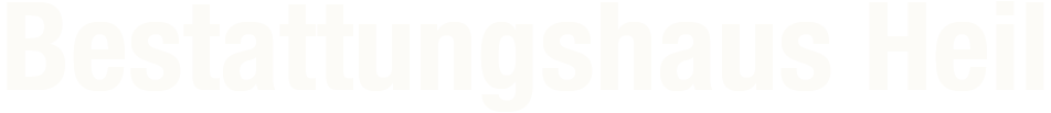 Logo Bestattungshaus Heil